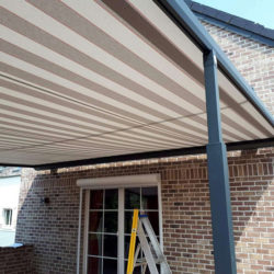 Isol&Plus - Installation d’une protection solaire (plaza viva WEINOR) et volets roulants