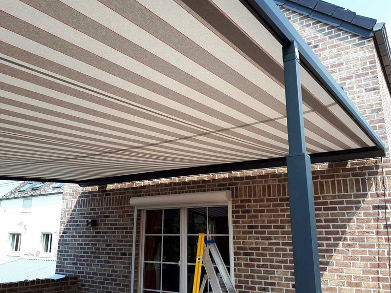 Isol&Plus - Installation d’une protection solaire (plaza viva WEINOR) et volets roulants