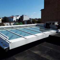 Isol&Plus - Installation d’un store de véranda WGM Top Optistrech WEINROR