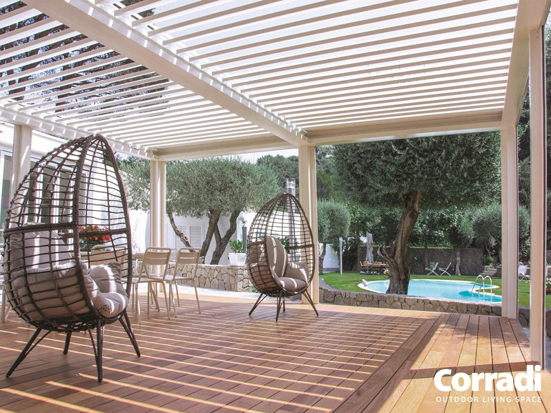 Isol&Plus - Pour gérer le degré d’ensoleillement et de ventilation de votre terrasse, rien de mieux que les pergolas bioclimatiques