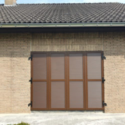 Isol&Plus - Installation de volets battants EHRET Aluminium
